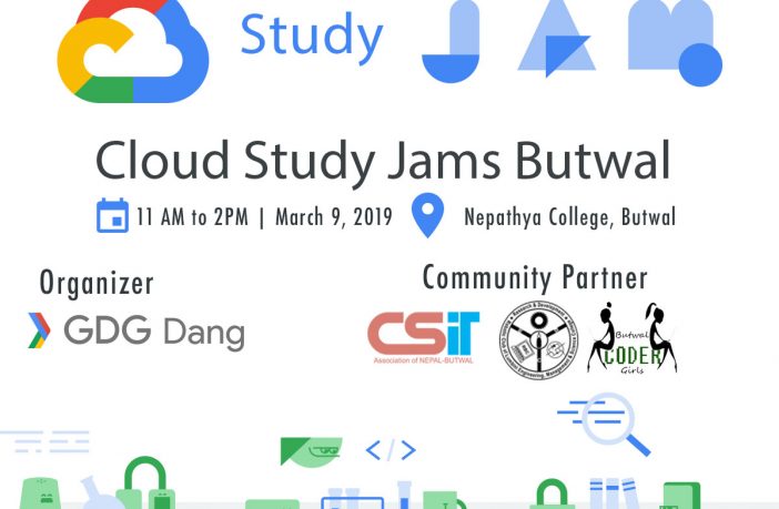 GDG Dang to host Cloud Study Jams in Nepathya College Butwal on March 9 1