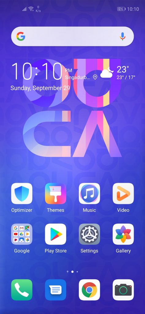 Huawei Nova 5T Review_HomeScreen