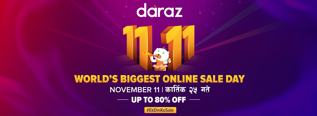 Daraz 11.11: Biggest Online Sale in Nepal Kicking Off at Midnight Today 2
