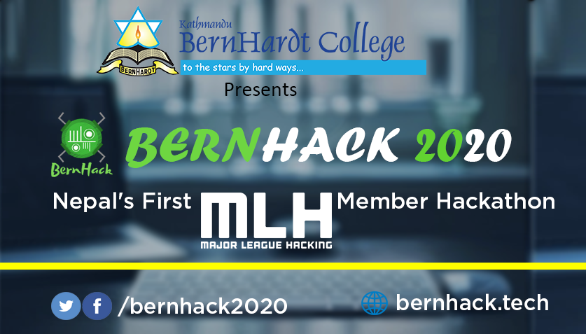 BernHack 2020, Nepal's First MLH Member Hackathon is set for January 24-25 1