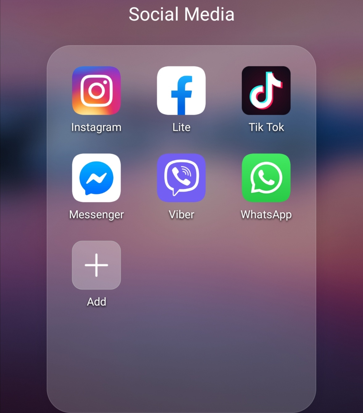 Social Media App List