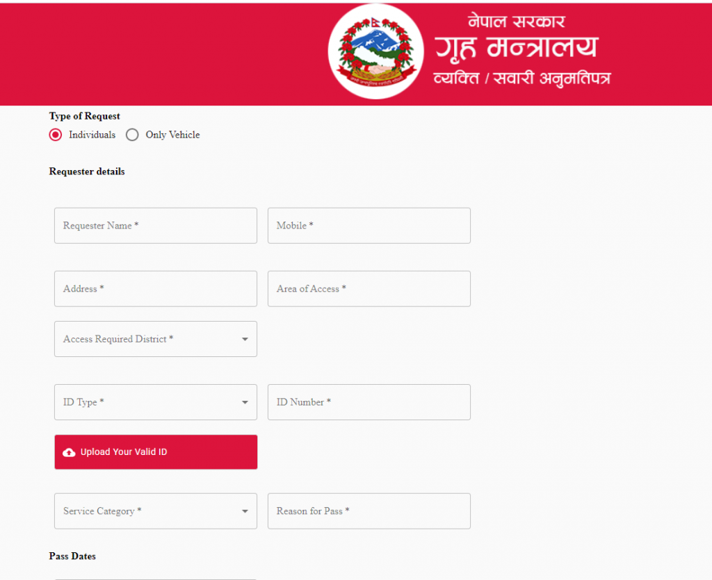 COVID-19: Nepal Government Starts E-Pass for Operating Most Essential ...