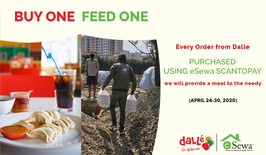 eSewa in Association with Dalle brings "Buy One, Feed One" Initiative 1