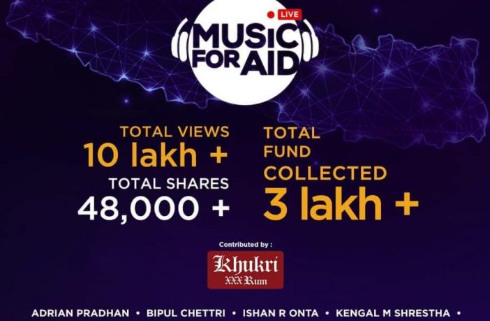 Khalti and Arbitrary Group Successfully Hosted "Music for Aid", More than 3 Lakh Rupees Raised to Support COVID-19 Prevention in Nepal 1