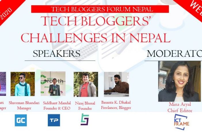 Webinar on Opportunities And Challenges of Tech Bloggers in Nepal 1