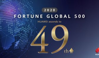 Huawei Rises to 49 on 2020 Fortune Global 500 Ranking