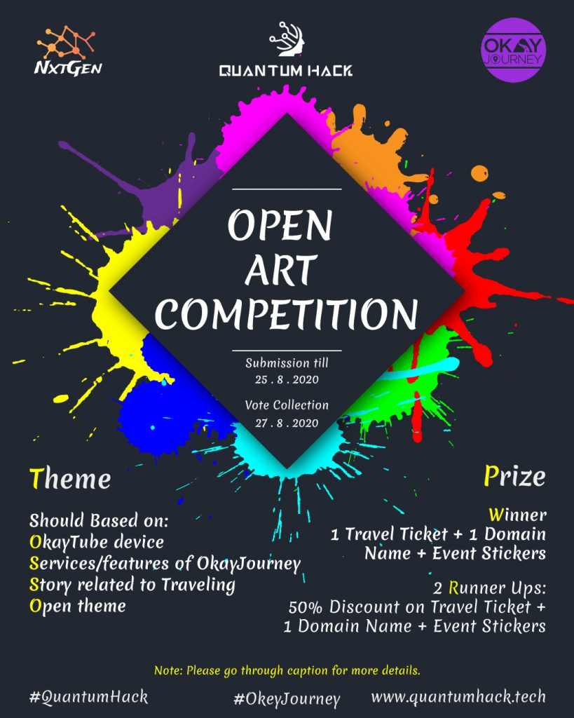 Hackathon- Open art competition 