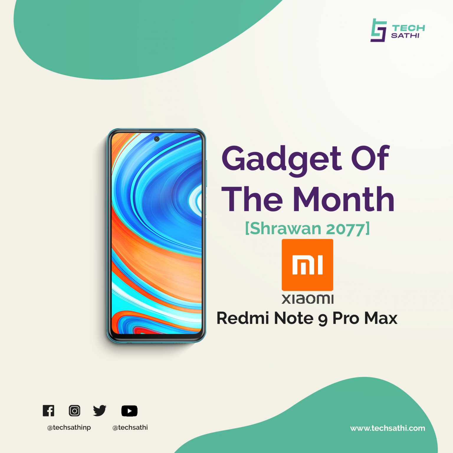 Gadget of the Month “Redmi Note 9 Pro Max” || Max Value, Max Performance Redmi Note 9 Pro Max , Gadget of the Month