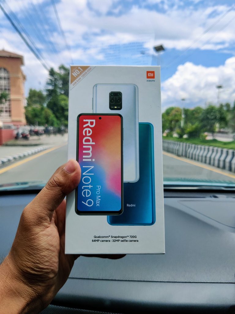 Redmi Note 9 Pro Max Box_TechSathi