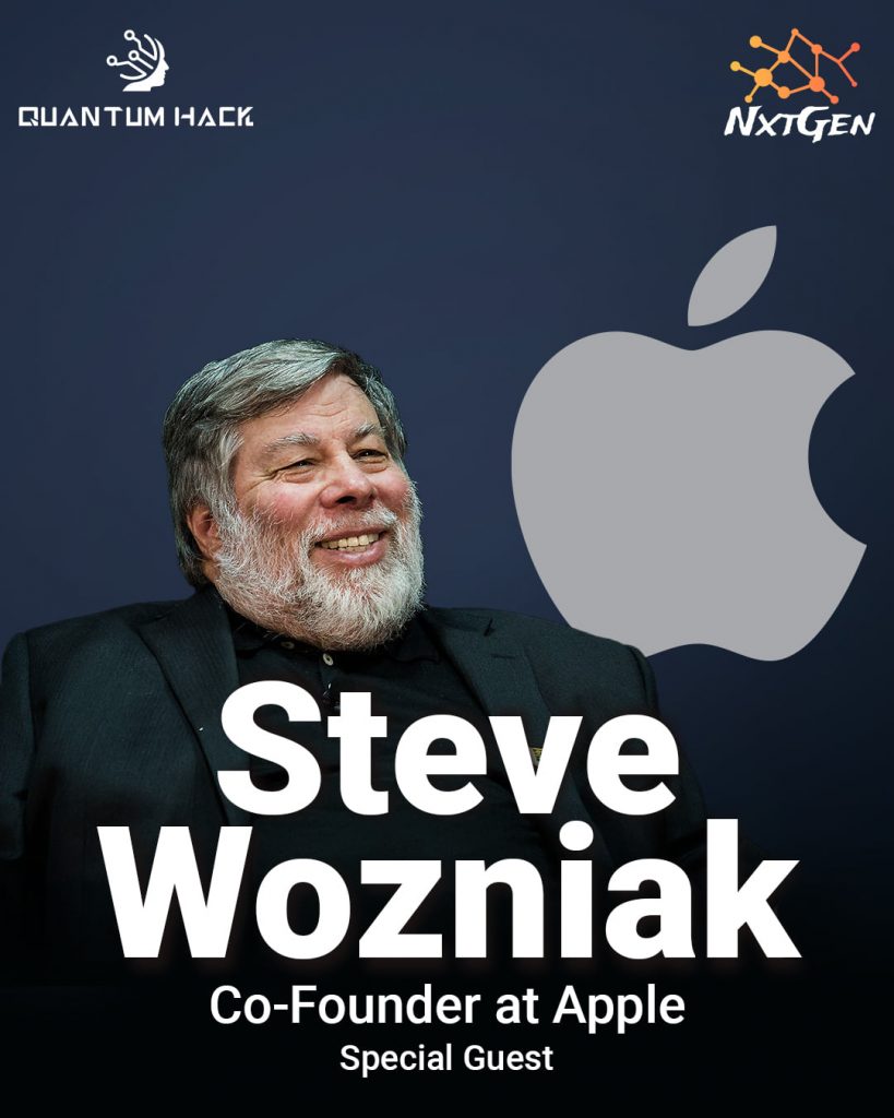 Quantum Hack bringing in "Steve Wozniak", Apple's Co-Founder as a Special guest! 1