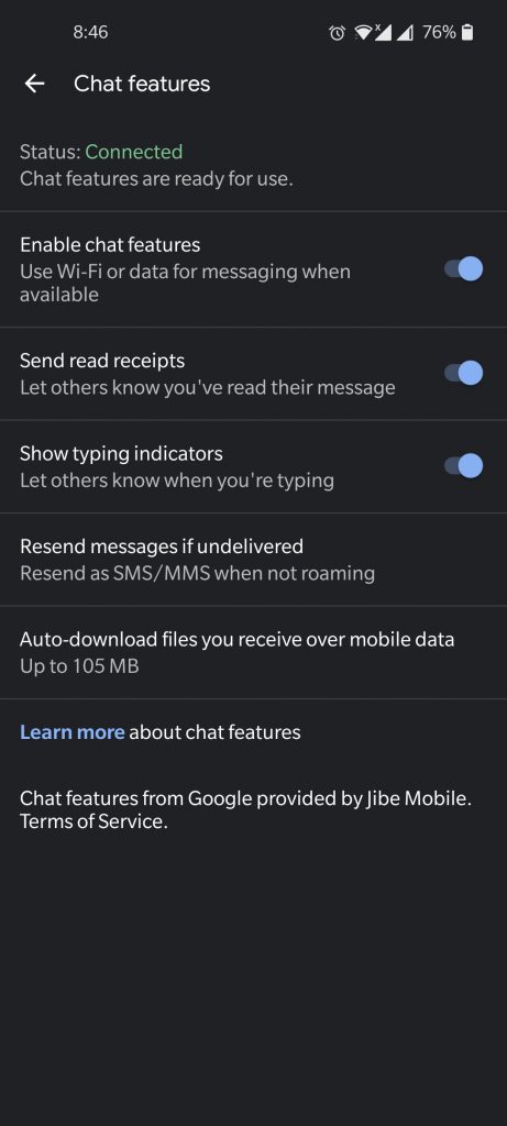 Google Messages RCS in Nepal