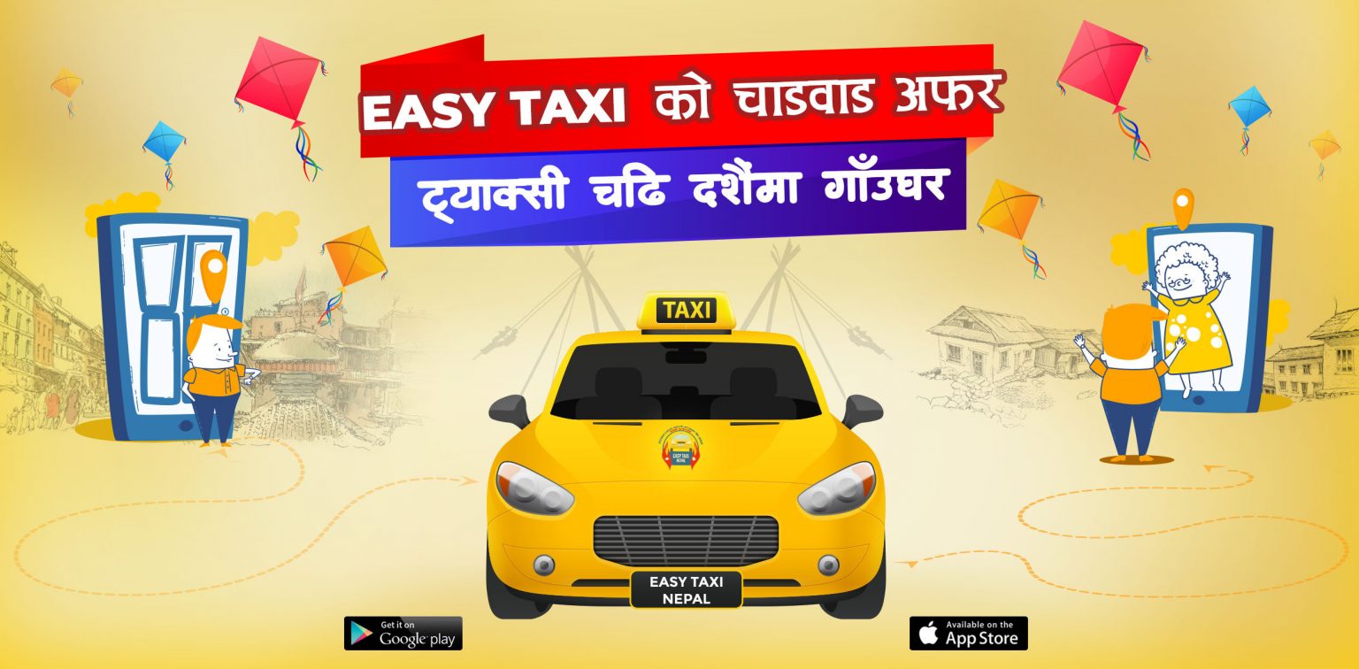 Book Your Taxi Online with Easy Taxi this Dashain: Service All Over Nepal