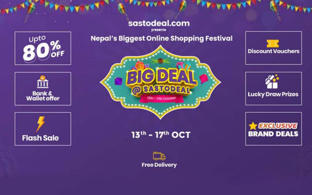 Big Deal @ SastoDeal: Dashain Offers You Shouldn’t Miss Bigdeal Sastodeal