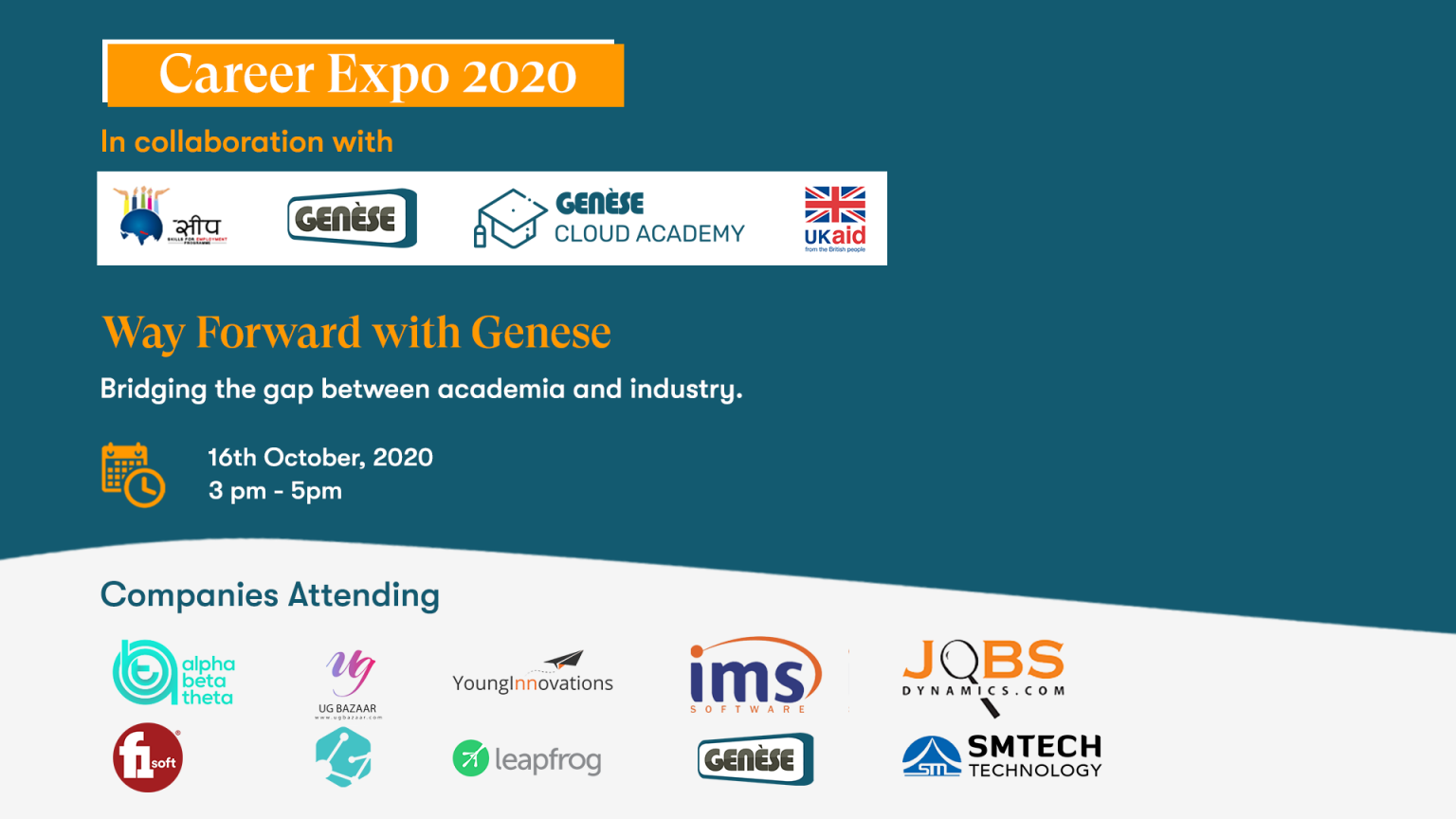 Genese Cloud Academy Career Expo for Fresh Graduates and Final Year Students