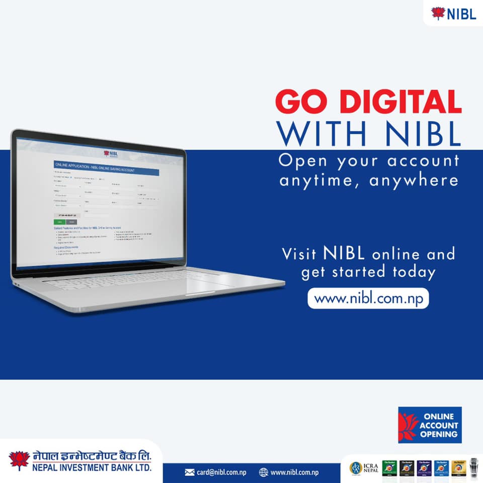 Nepal Investment Bank Online Account Opening