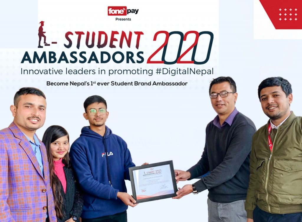 Fonepay Student Ambassadors 2020 Winners