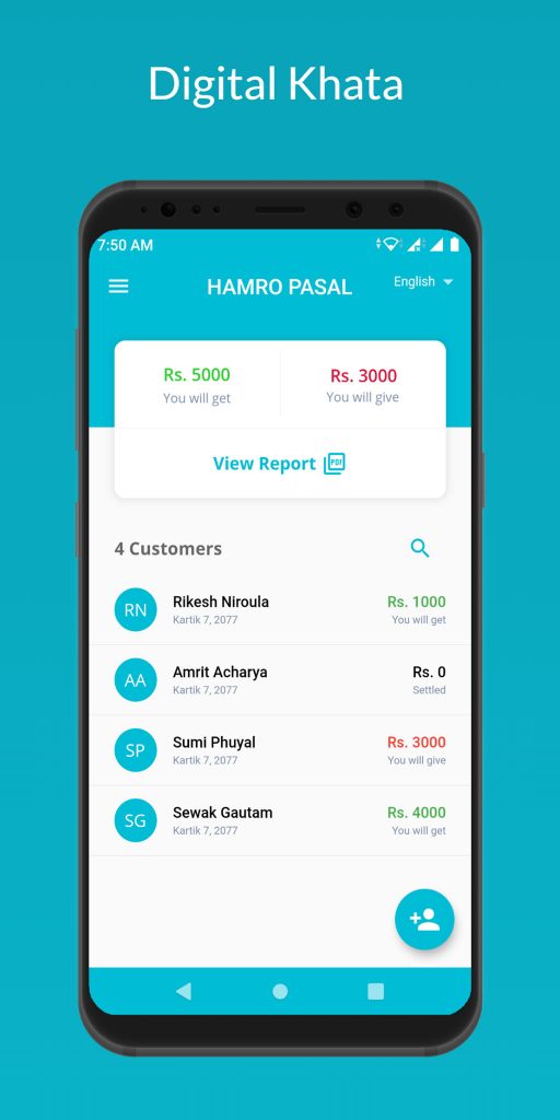 "Mero Karobar" Digital Khata App: Making Record-Keeping Easier 4