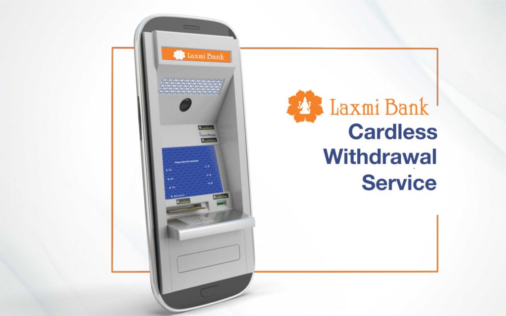 cardless withdrawal laxmi bank