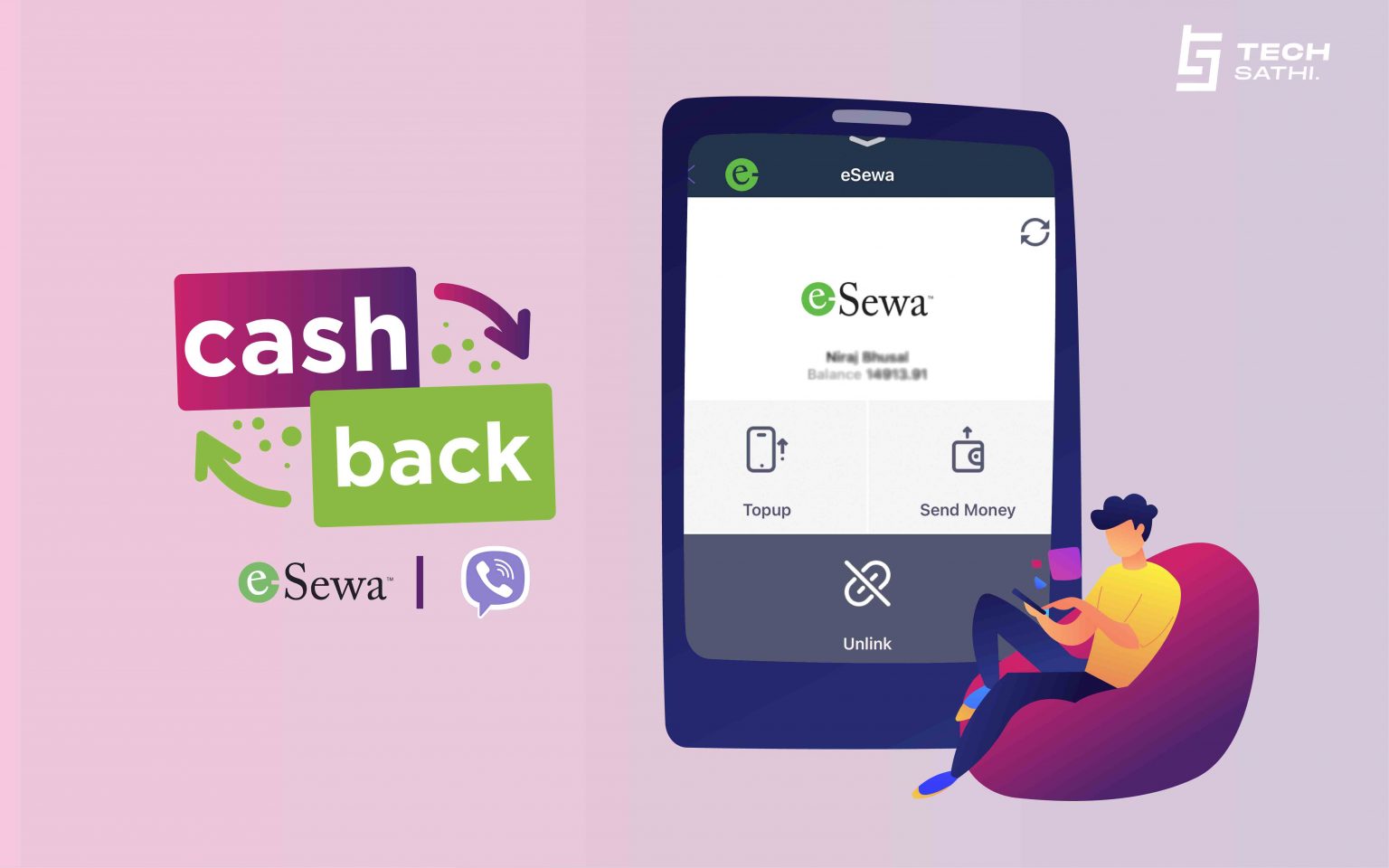 esewa cashback offer_viber