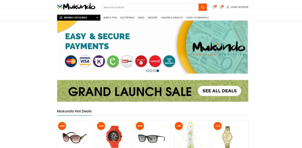 Mukundo: A Visionary e-commerce Website in Nepal 1