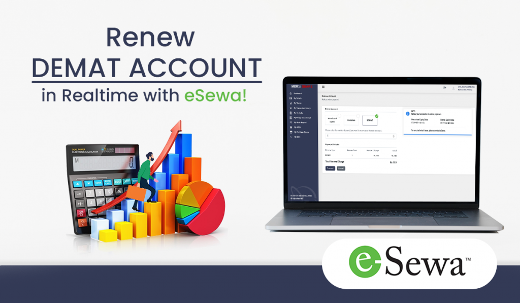 eSewa Offers DEMAT Renewal Services Directly through MeroShare esewa meroshare