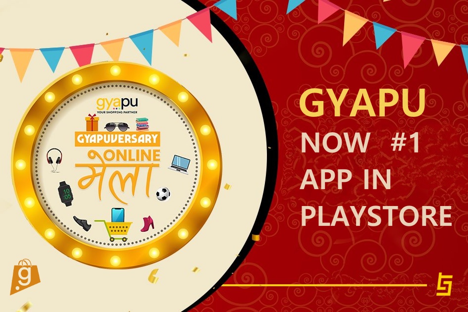 Gyapu Marketplace Now Holds Number #1 Position in Playstore 2
