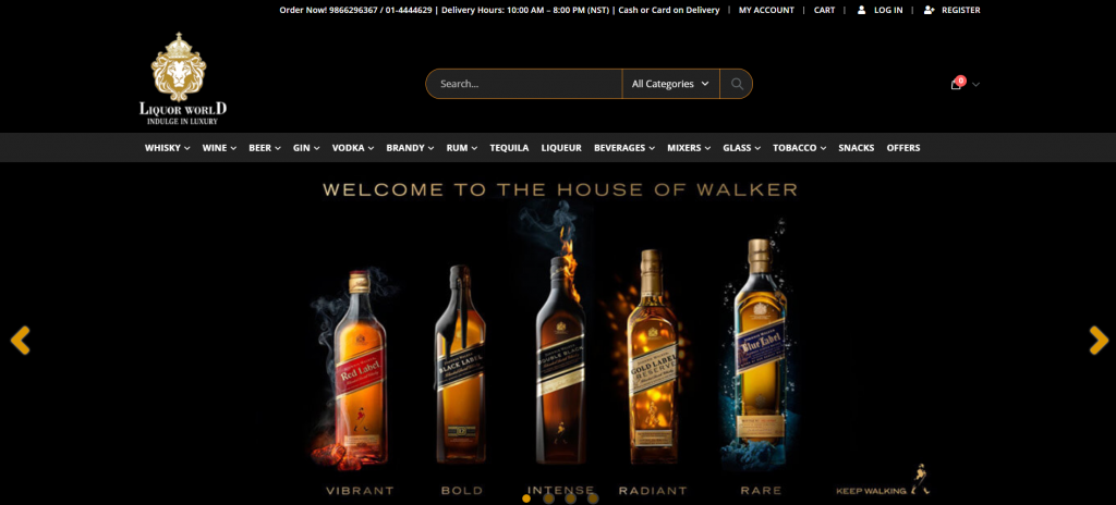 Liquor World : Online Liquor Delivery Service