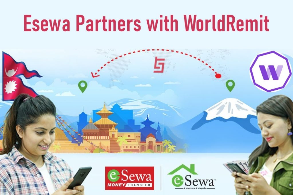 Esewa partners with world remit