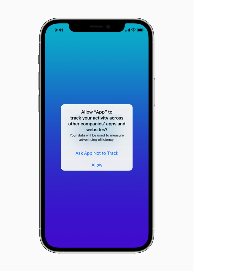 iOS 14.5 app track