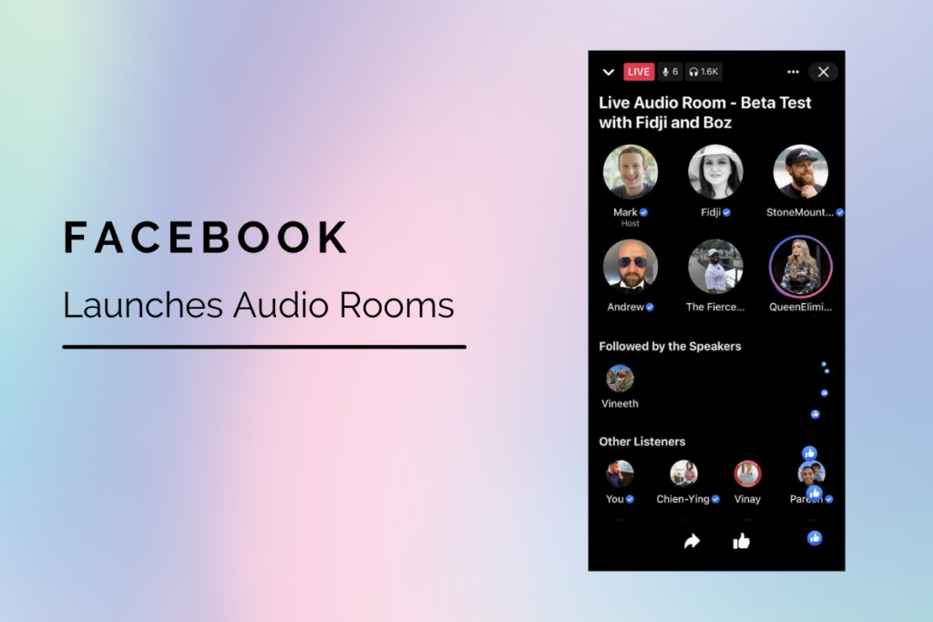 Facebook Audio Rooms Launched | Its Clubhouse alternative ?