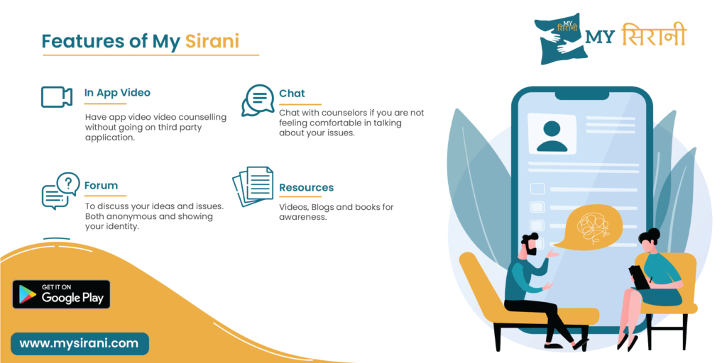 My Sirani: Psychological Counseling App 3
