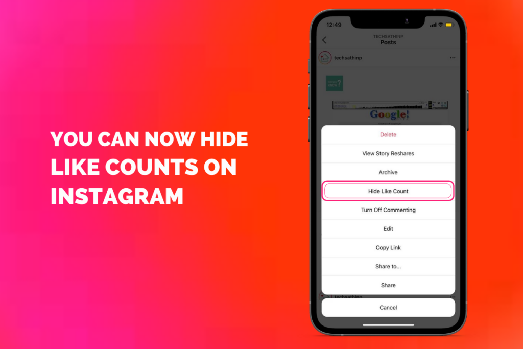 You can now hide Like Counts on Instagram | Here's how - TechSathi