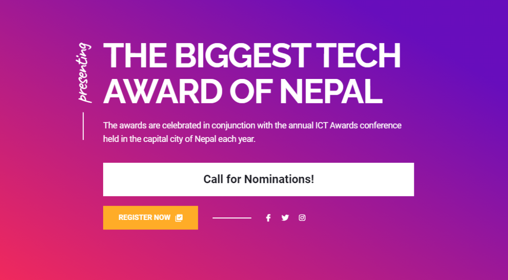 Online Nomination Started For ICT Award 2021 In 11 Different Categories 3