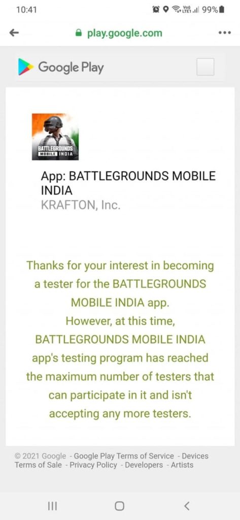 Battlegrounds Mobile India