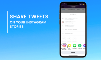 You can now directly Share Tweets on your Instagram Stories 5