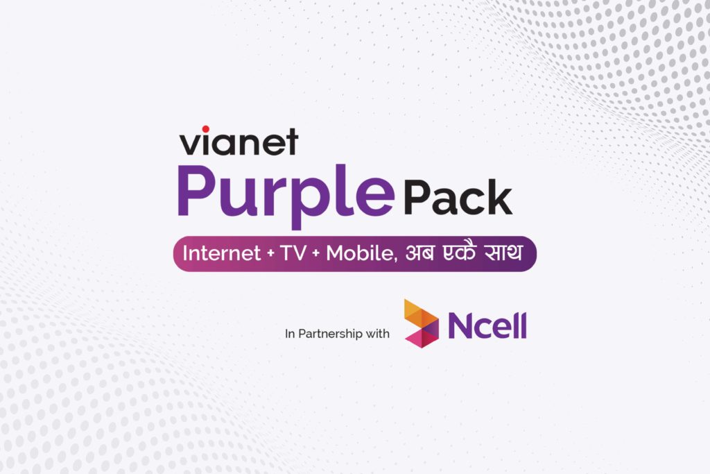 Vianet Launches Purple Pack: An All in One Pack with Internet, TV and Mobile Vianet Purple Pack