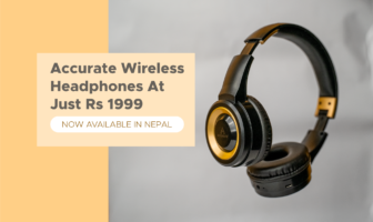 Accurate has launched its Wireless Headphone, AHP-01 at just NPR 1999 in Nepal 1