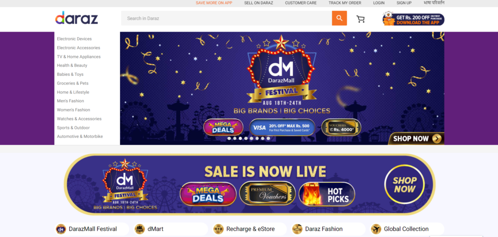 DarazMall Festival Is Live – Exciting Deals and Discounts on Premium National & International Brands 2