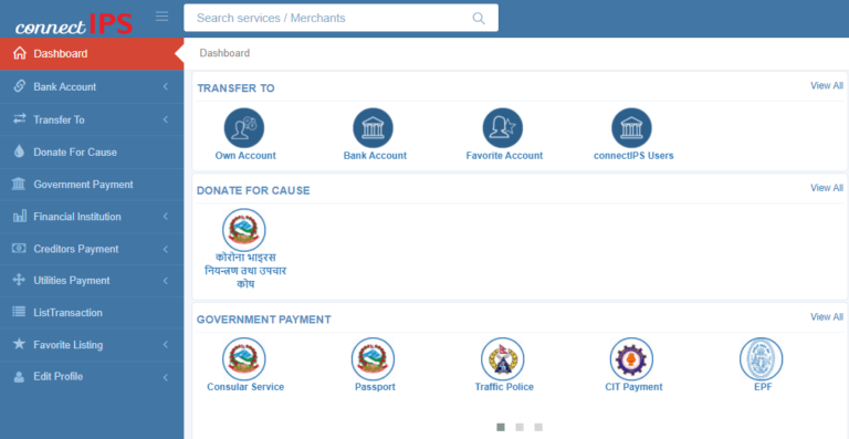 connectIPS Revises Transaction Fees to Just Rs 8 in Maximum for Funds Transfer 1