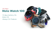 Moto Watch 100 launched officially with Moto OS and 14 days battery life 3