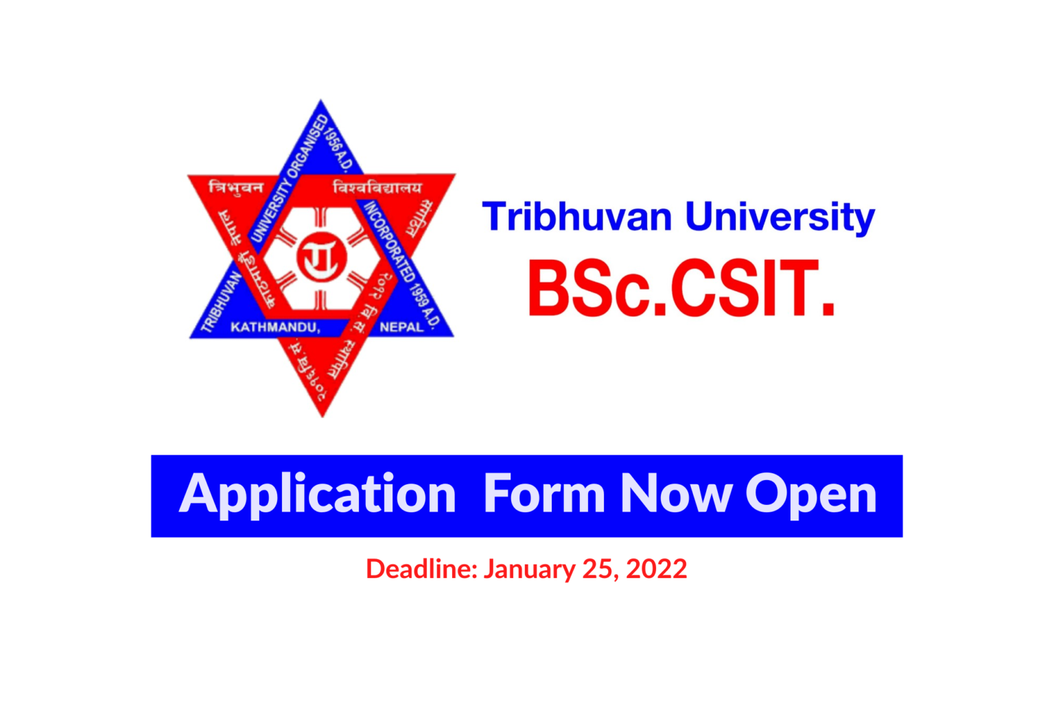 How To Fill Up BSc CSIT Form Online – With Full Application Criteria Details