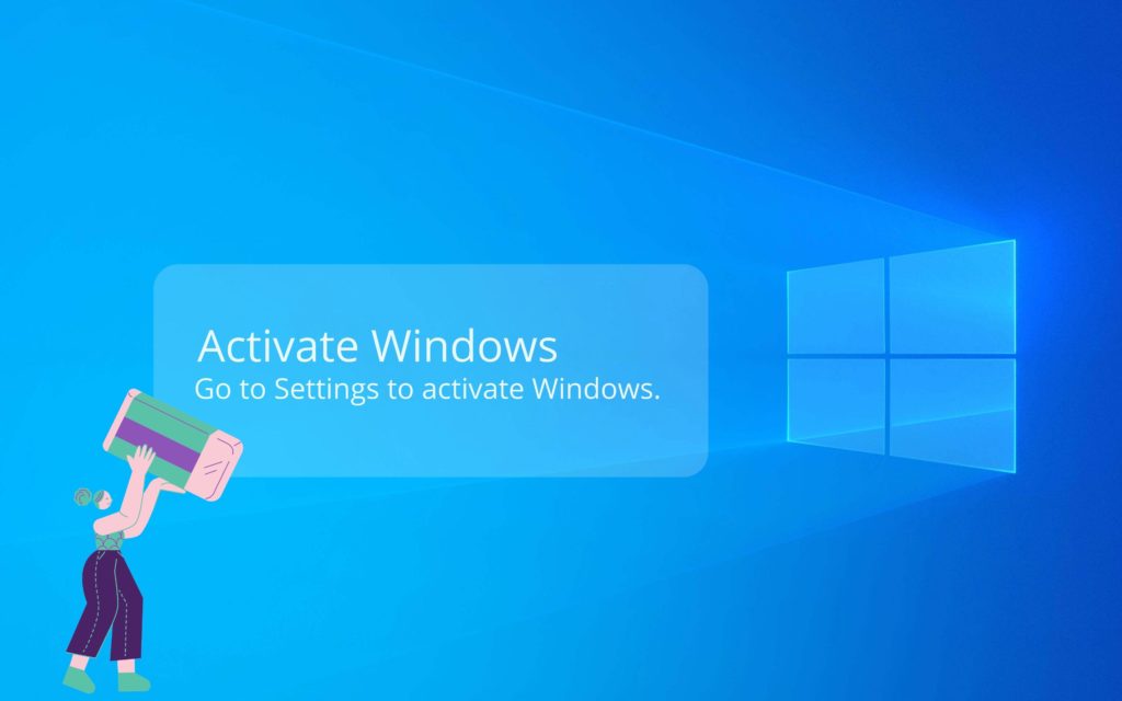 How to remove Activate Windows Watermark?