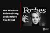 Elizabeth Holmes