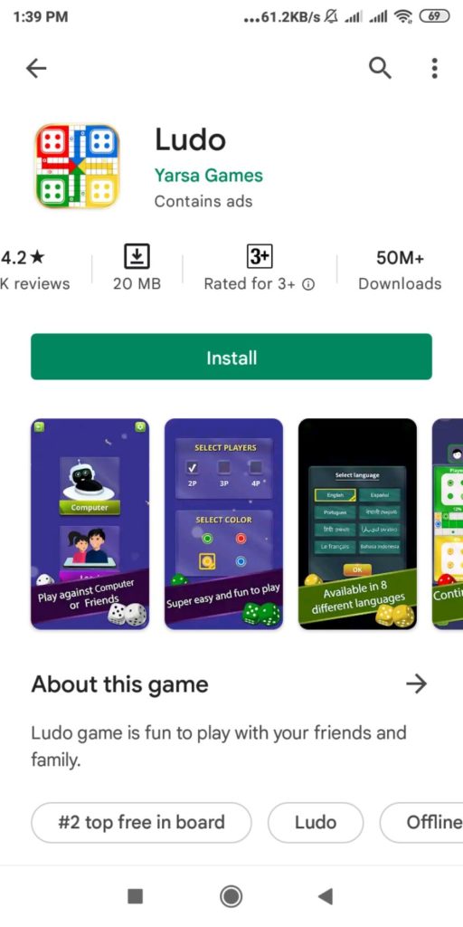 Apps Android no Google Play: Yarsa Games