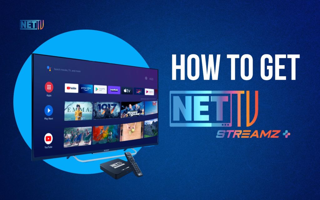 How can you purchase NETTV Streamz+? NetTV Streamz