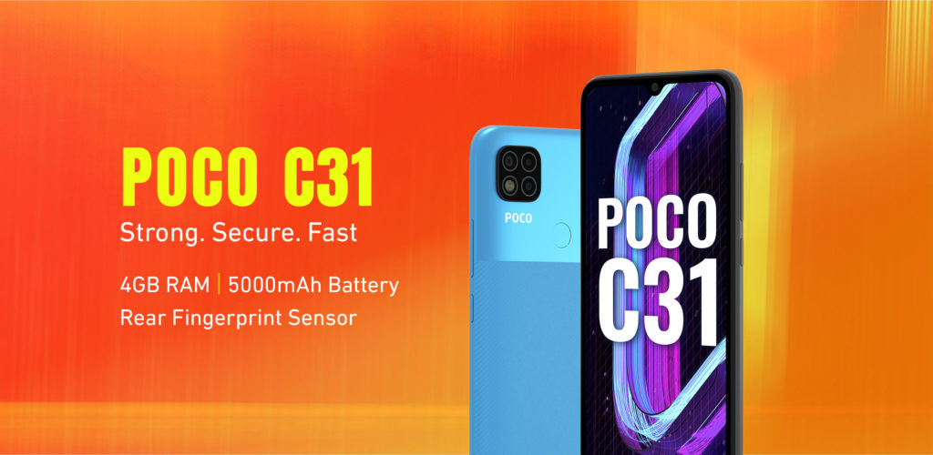 Poco C31 with 5000 mAh Battery Launched in Nepal Poco C31 Price in Nepal