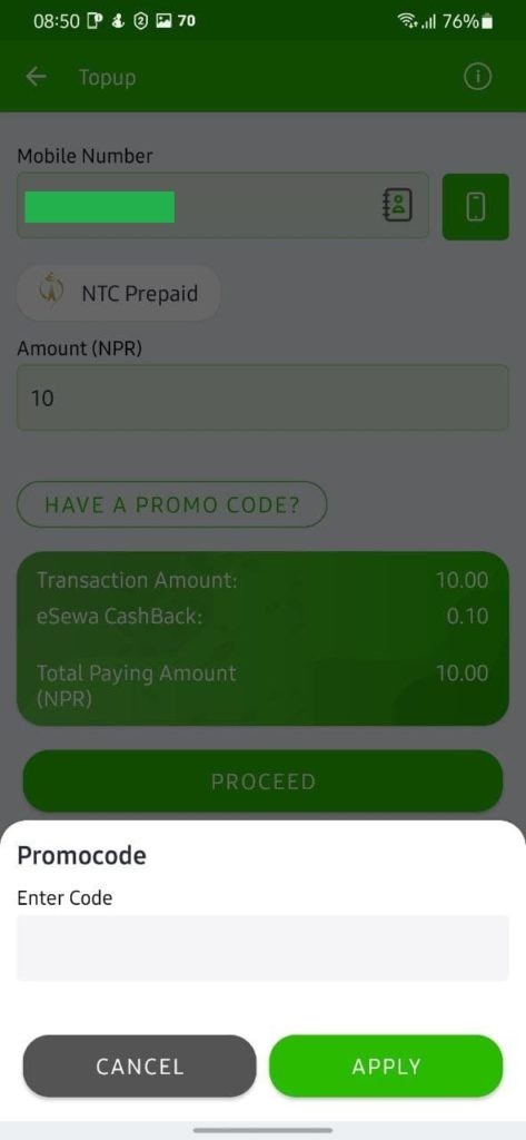 Apply these Promo Codes in eSewa to Get Amazing Discounts [Updated] 3