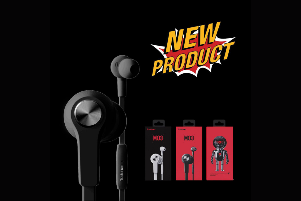 Tuddrom Mo3 Earphone launched in Nepal: Affordable Earphone Series