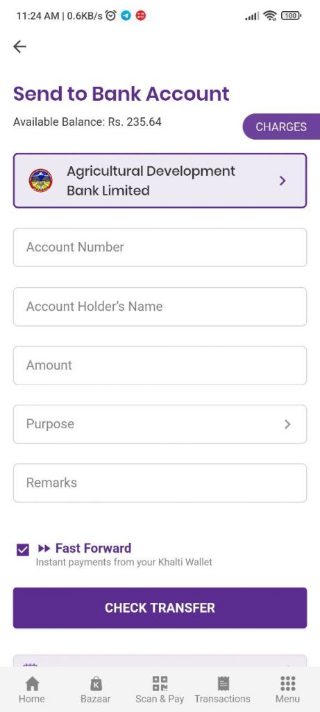 Khalti Users Can Now Send Money to any Bank Account in Nepal for Free 3