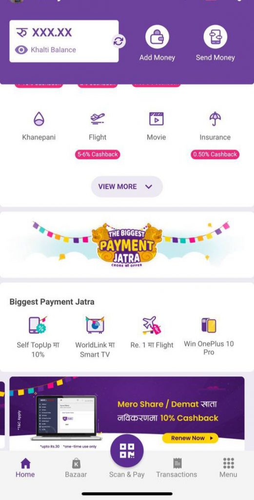 Khalti Payment Jatra is Live; Win Exciting Gifts and Prizes for 52 Days 1